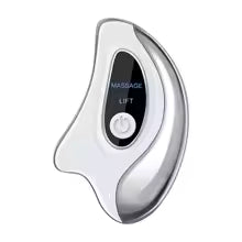BodyMello Electric Gua Sha Facial Scraper Board Microcurrent Neck Massager Face Lift Plate Vibration Facial Lifting Firming Skin Care Tool